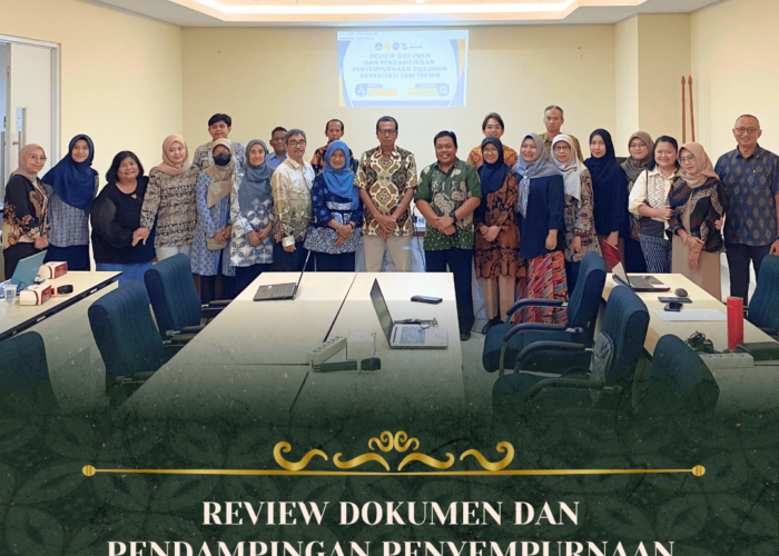 Review Dokumen dan Pendampingan Penyempurnaan Dokumen Akreditasi LAM Teknik