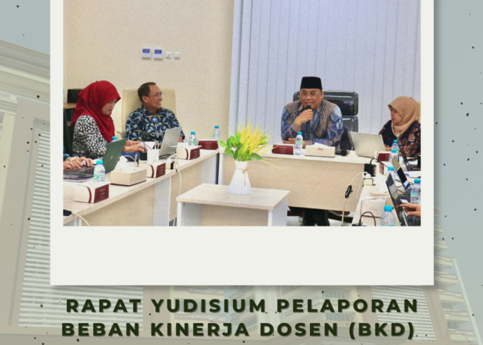 Rapat Yudisium Pelaporan Beban Kinerja Dosen (BKD) Semester Genap 2024-2025